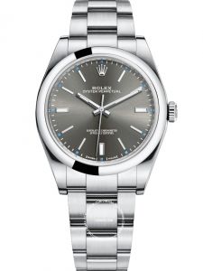 Đồng hồ Rolex Oyster Perpetual 39 M114300-0001 114300-0001 Thép Oystersteel Mặt Ghi đậm