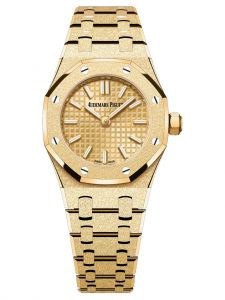 Đồng hồ Audemars Piguet Royal Oak 67630BA.GG.1312BA.01-B Mini Frosted Gold
