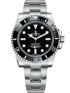 Đồng hồ Rolex Submariner No Date 40 M114060-0002 114060-00021 Thép Oystersteel Mặt đen