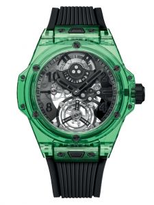 Đồng hồ Hublot Big Bang Tourbillon Automatic Green Saxem 44 mm 429.JG.0110.RT