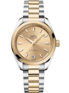 Đồng hồ Omega Seamaster Aqua Terra Shades 220.20.34.20.08.001 34 Moonshine Gold Steel