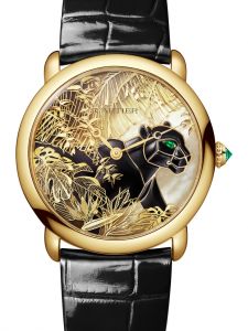Đồng hồ Cartier Métiers d'Art jewellery HPI01639 36 Yellow Gold