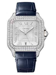 Đồng hồ Cartier Santos de Cartier HPI01687 Large White Gold