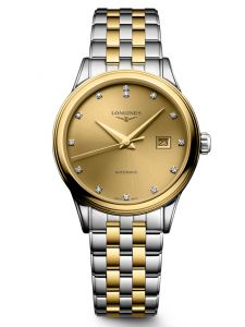 Đồng hồ Longines Flagship L4.374.3.38.7 L43743387 Stainless Steel And Yellow Pvd Coating Gilt