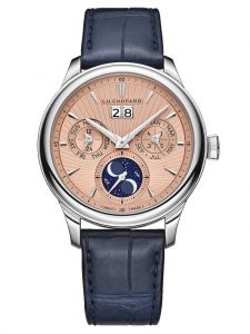 Đồng hồ Chopard L.U.C Lunar One 161951-1001 Vàng trắng 18K Orbital Moon-phase Display