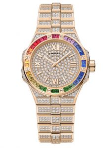 Đồng hồ Chopard Alpine Eagle 33 Frozen 295384-5005 Vàng hồng 18K Kim cương