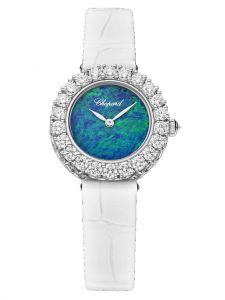 Đồng hồ Chopard L'heure Du Diamant Round 13A178-1316 Vàng trắng 18K Kim cương