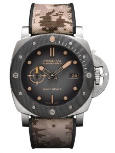 Đồng hồ Panerai Submersible Navy SEALs Titanio PAM01669 47 mm Carbotech
