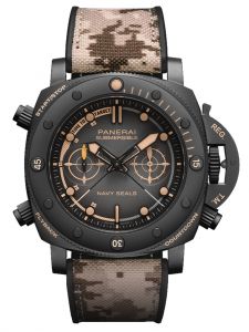 Đồng hồ Panerai Submersible Chrono Navy SEALs Titanio PAM01521 47 mm Titanium