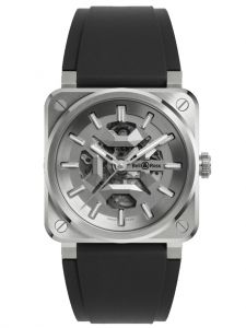 Đồng hồ Bell & Ross BR-03 Skeleton Grey Steel BR03A-GR-SKST/SRB Limited 250 Thép không gỉ