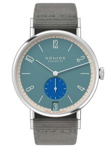 Đồng hồ Nomos Tangente 38 Date Super Sardine Ref.179.S16 Thép Không Gỉ