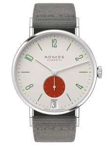 Đồng hồ Nomos Tangente 38 Date Stop Ref.179.S3 Thép Không Gỉ