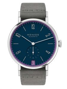 Đồng hồ Nomos Tangente 38 Date Nachtgesang Ref.179.S31 Thép Không Gỉ