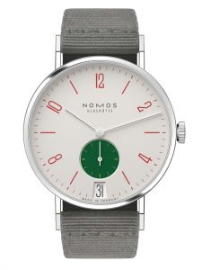 Đồng hồ Nomos Tangente 38 Date Go Ref.179.S4 Thép Không Gỉ