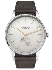 Đồng hồ Nomos Orion 38 Silver Ref.378 Thép Không Gỉ