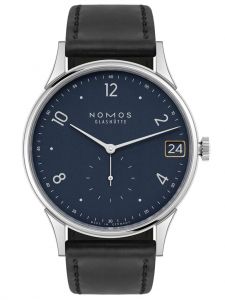 Đồng hồ Nomos Minimatik 39 Date Blue Ref.1252 Thép Không Gỉ