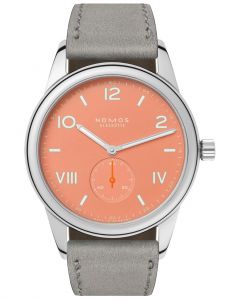 Đồng hồ Nomos Club Campus 38 Cream Coral Ref.725 Thép Không Gỉ