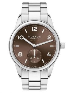 Đồng hồ Nomos Club Sport Neomatik 39 Tabac Ref.759 Thép Không Gỉ