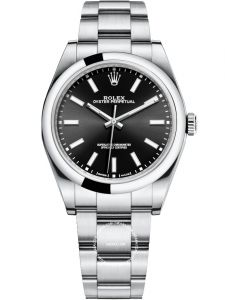 Đồng hồ Rolex Oyster Perpetual 39 M114300-0005 114300-0005 Thép Oystersteel Mặt Đen