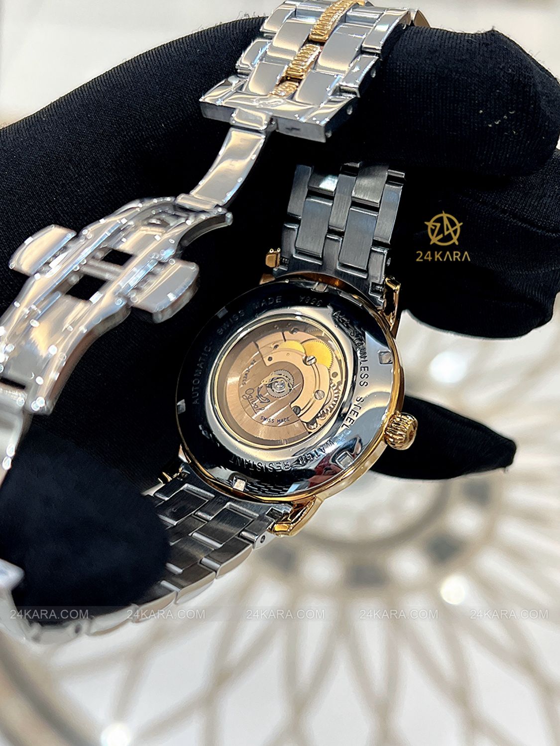 Đồng hồ Ogival Song Long Chầu Nguyệt OG358.652AGSR-T - Lướt