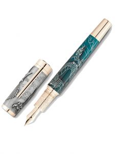 Bút máy Montblanc A Journey among Dragons The Winged Dragon Limited Edition 88 Fountain Pen MB130647