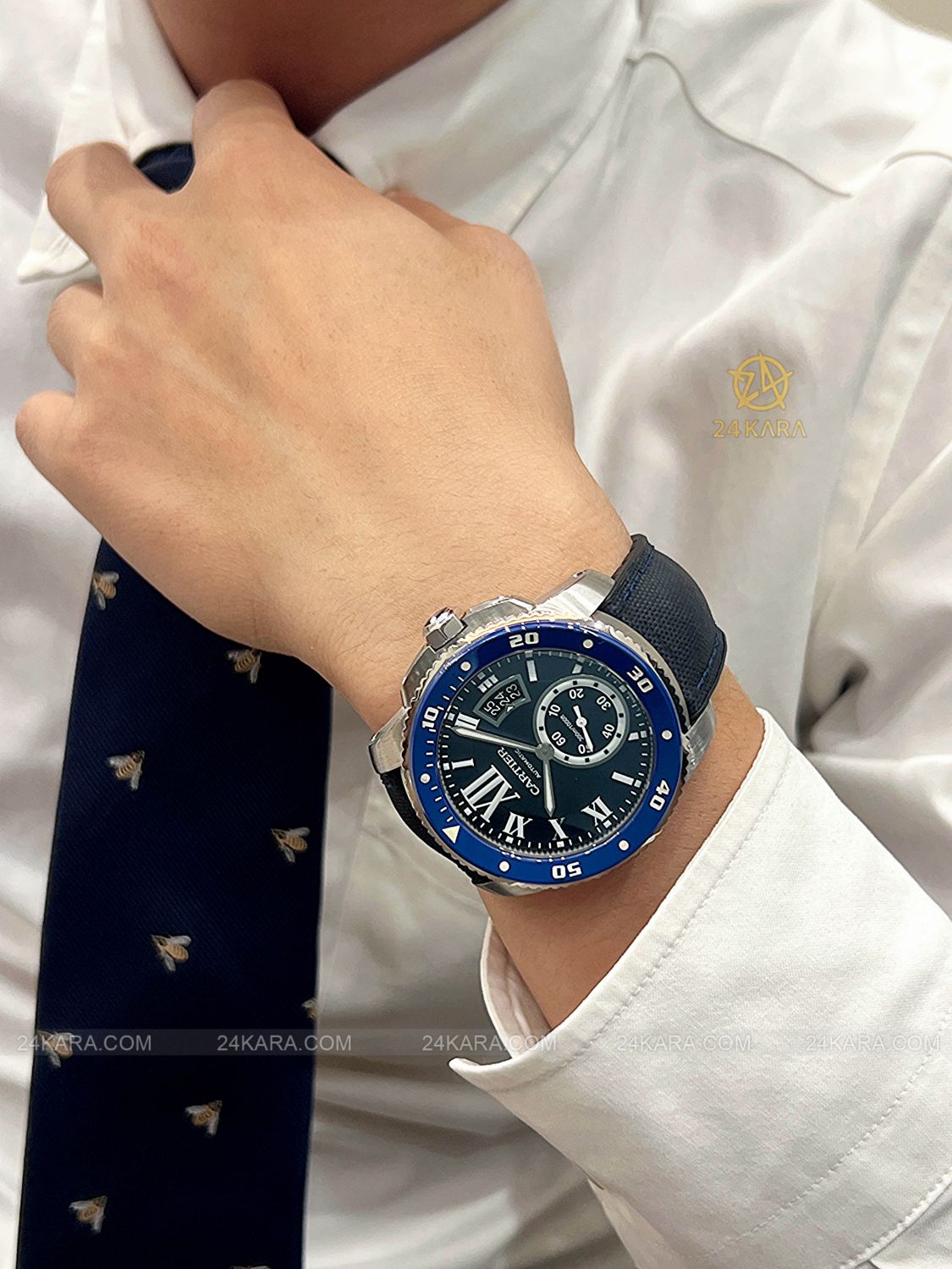 Đồng hồ Cartier Calibre De Cartier Diver Blue WSCA0010 42mm Lướt