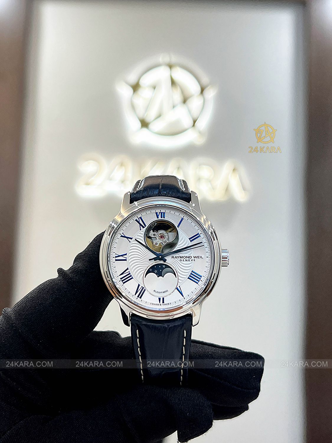 Đồng hồ Raymond Weil Maestro Moonphase 2240-STC-00655 - Lướt