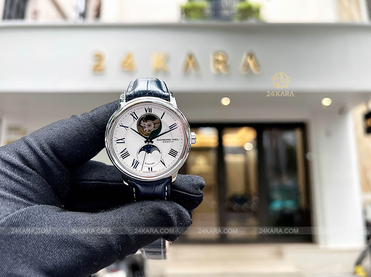 Đồng hồ Raymond Weil Maestro Moonphase 2240-STC-00655 - Lướt