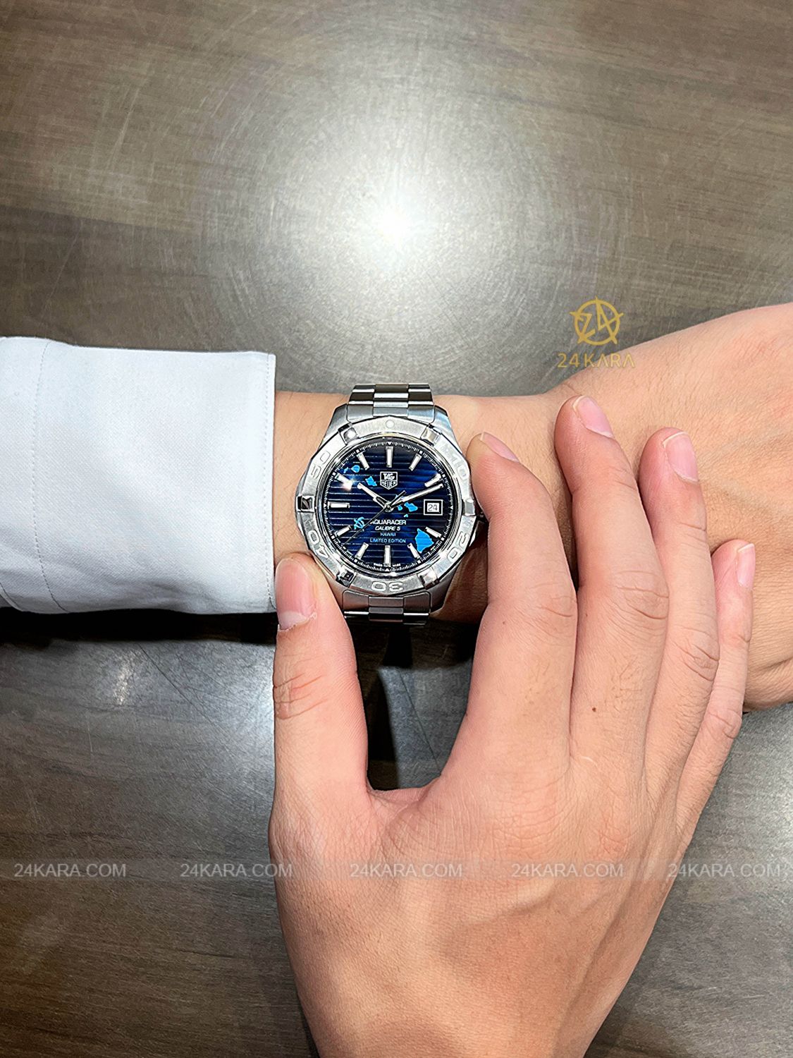 Đồng hồ Tag Heuer Aquaracer Calibre 5 WAP201AA.BA0830 Blue Hawaii Limited Edition 300 pc