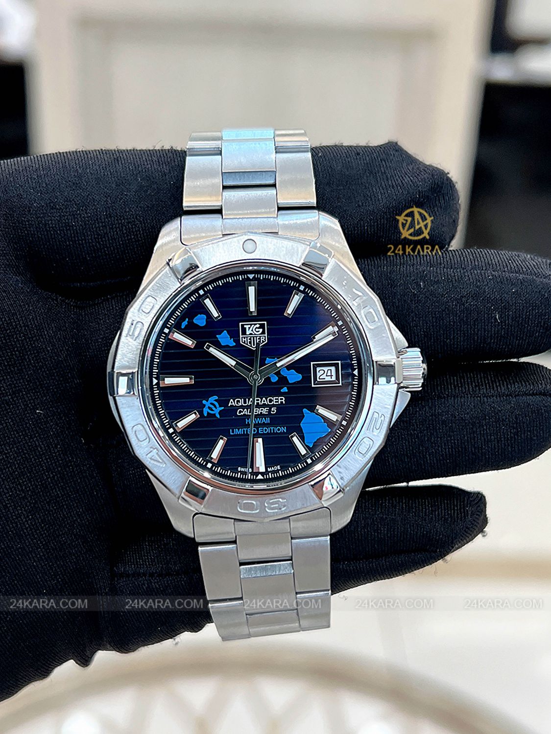 Đồng hồ Tag Heuer Aquaracer Calibre 5 WAP201AA.BA0830 Blue Hawaii Limited Edition 300 pc