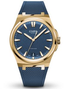Đồng hồ Czapek Antarctique Mount Erebus Deep Blue Yellow Gold And Rubber Limited 50 pc