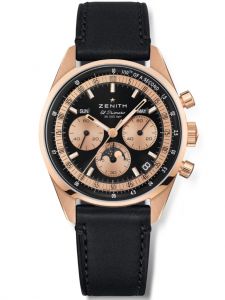 Đồng hồ Zenith Chronomaster Original Triple Calendar 18.3400.3610/21.C911 Vàng hồng 18ct