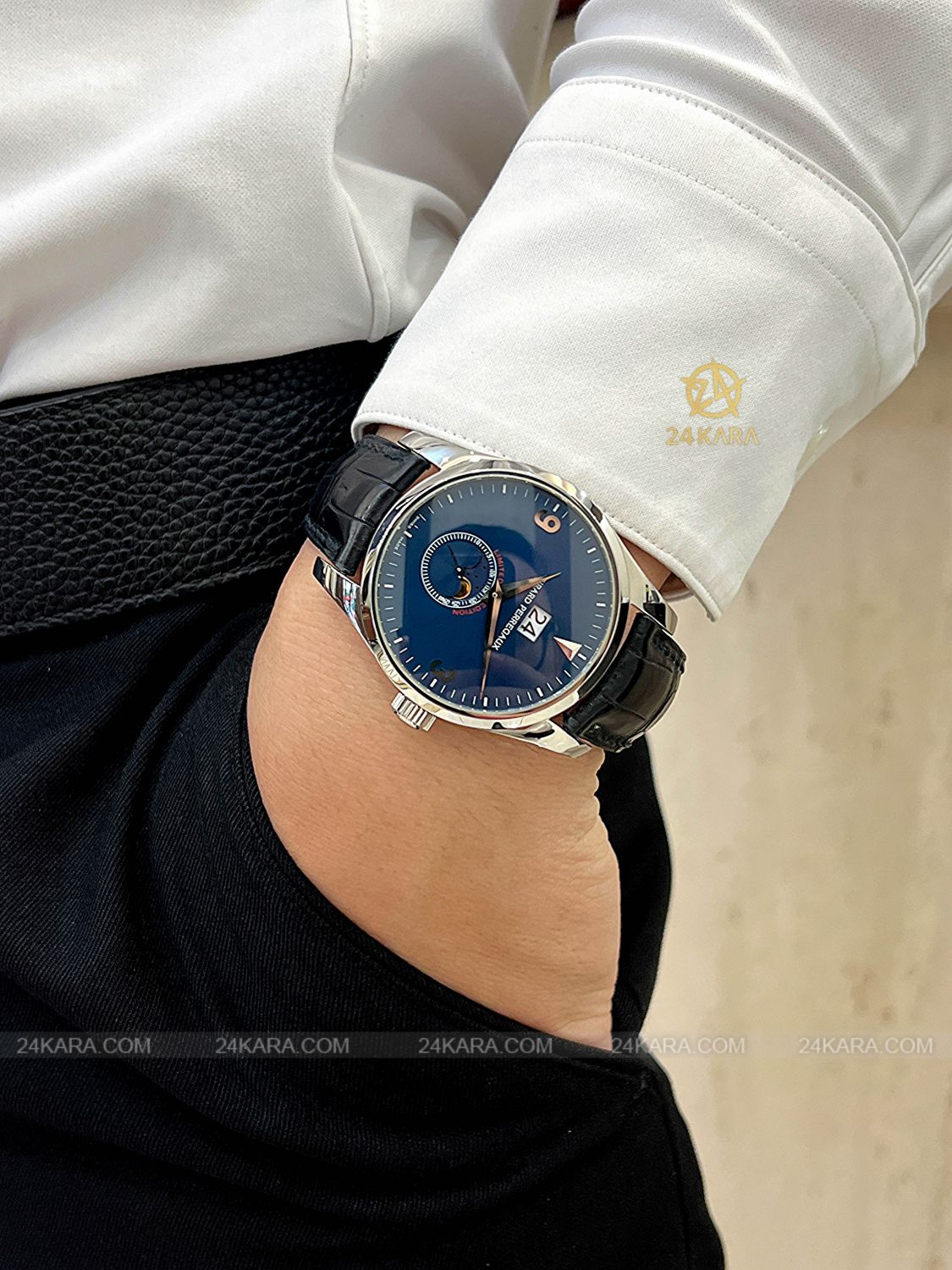 Đồng hồ Girard Perregaux Elegance Big Date Moonphase 49530.0.11.4154