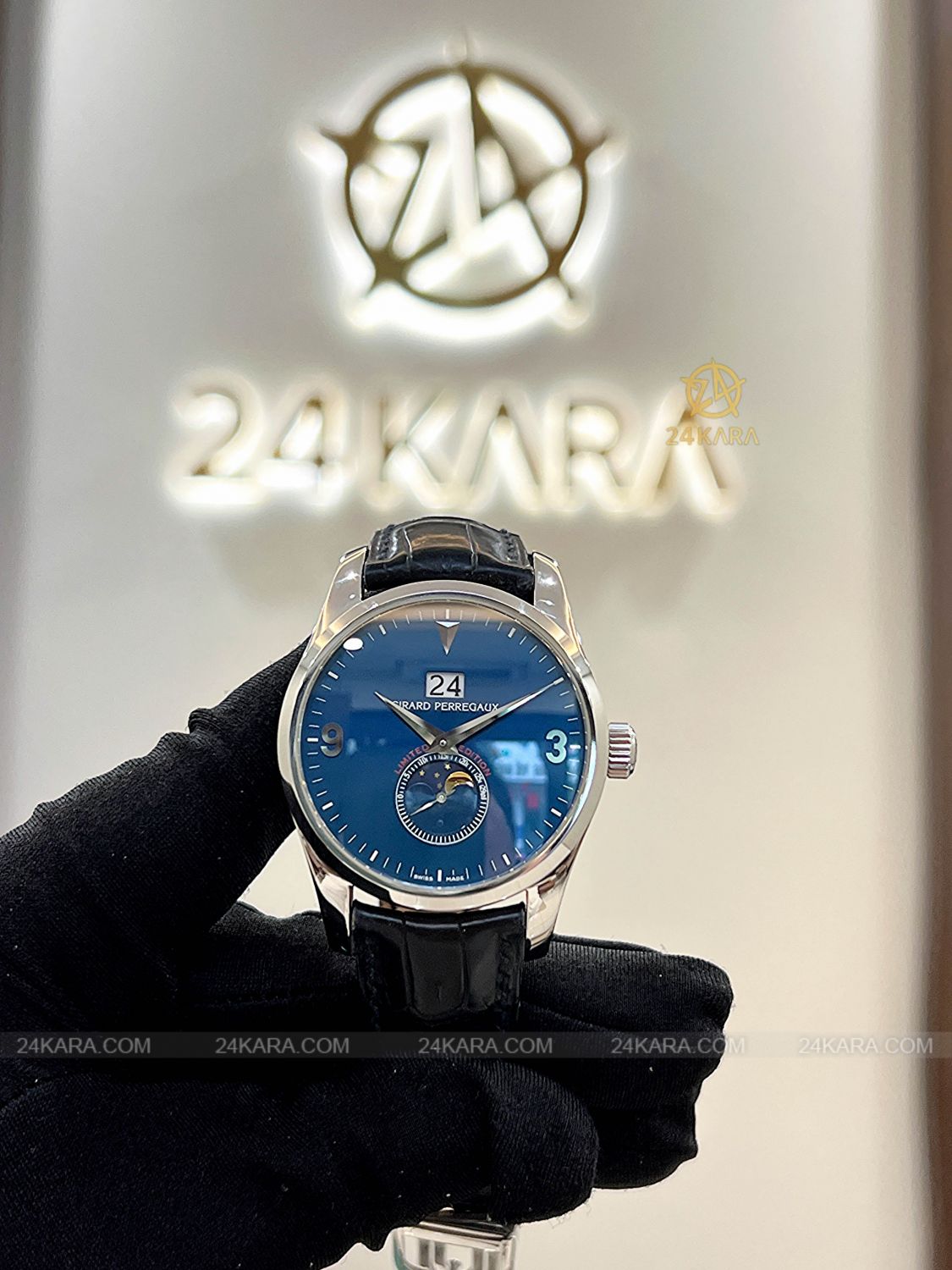 Đồng hồ Girard Perregaux Elegance Big Date Moonphase 49530.0.11.4154