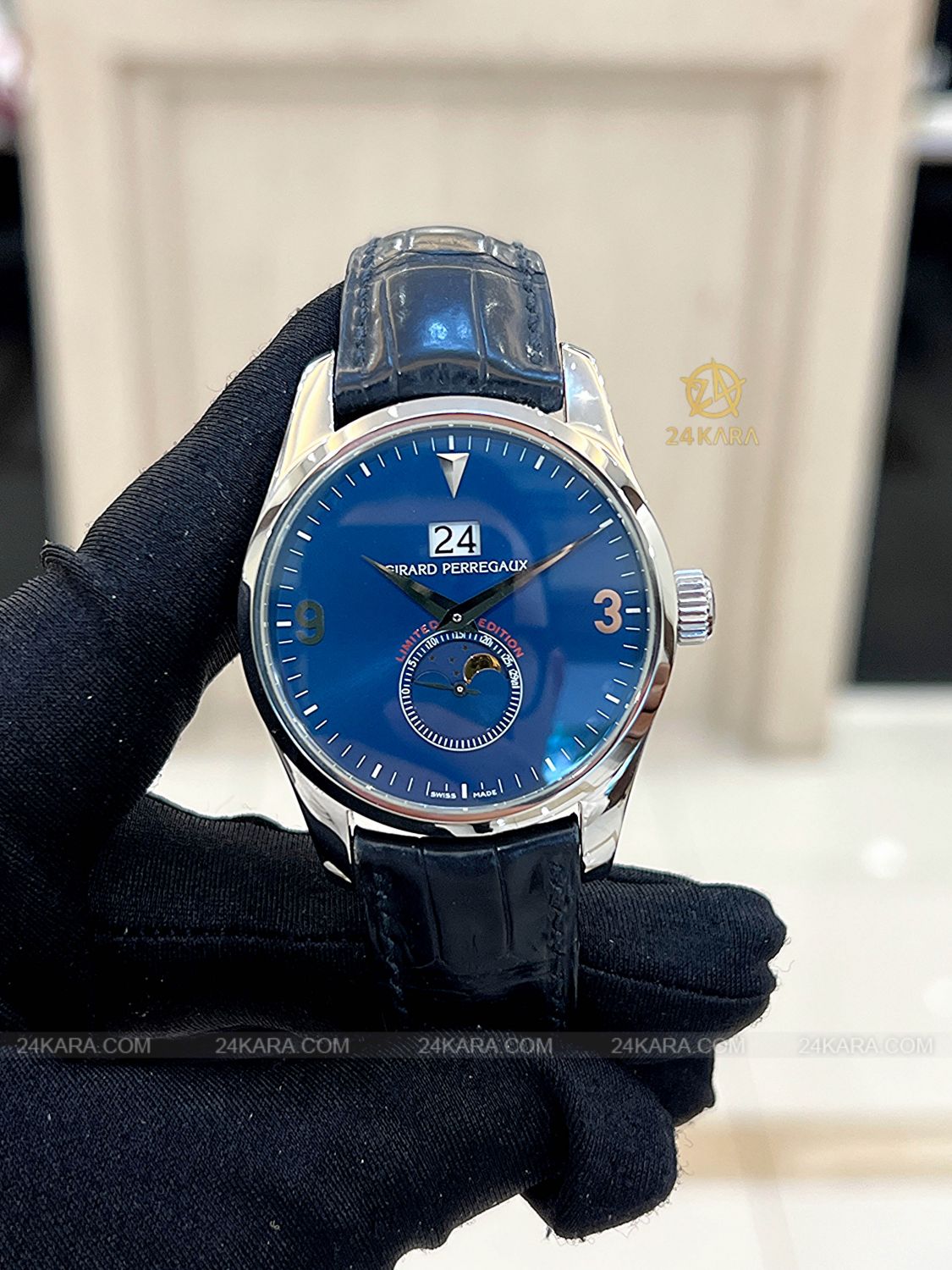 Đồng hồ Girard Perregaux Elegance Big Date Moonphase 49530.0.11.4154