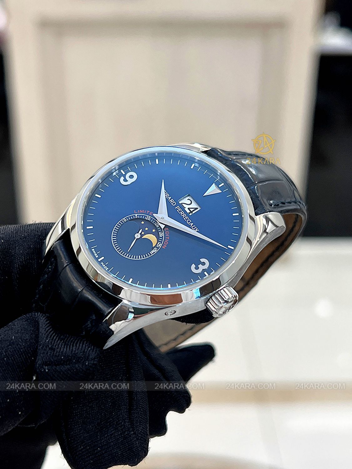 Đồng hồ Girard Perregaux Elegance Big Date Moonphase 49530.0.11.4154