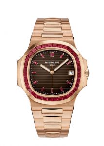 Đồng hồ Patek Philippe Nautilus 5723/112R-001 Vàng hồng Mặt số nâu sunburst