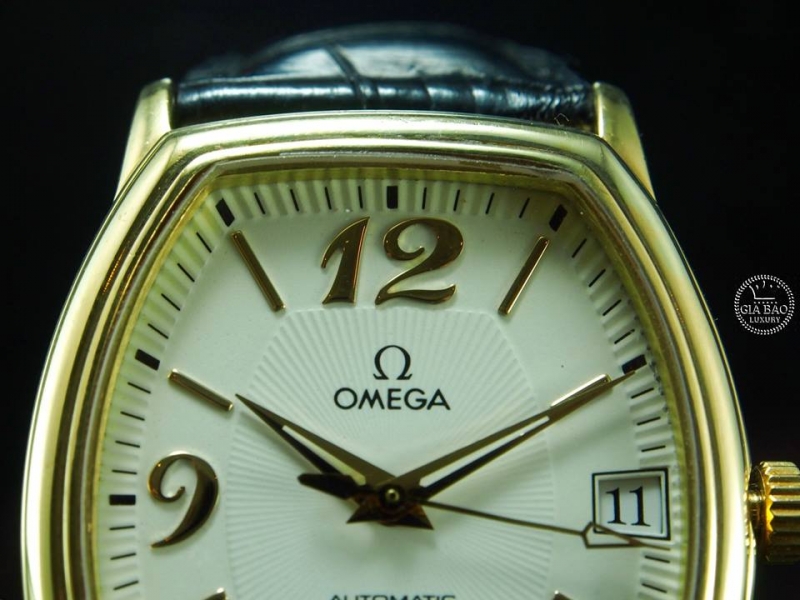 Đồng hồ Omega De Ville Prestige Tonneau Chronometer Automatic 18k (lướt)