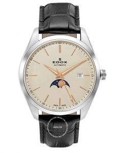 Đồng hồ Edox 80505-3-BEIR Les Vauberts Moonphase