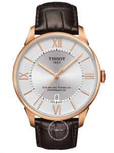 Đồng hồ Tissot Chemin Des Tourelles T099.407.36.038.00 T0994073603800‎ Powermatic 80 Vàng Hồng‎ - Lướt