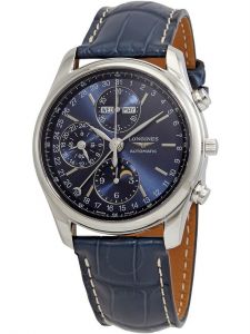 Đồng hồ Longines L26734920 L2.673.4.92.0 Master Collection Complete Calendar Chronograph Moonphase GMT