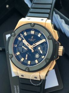 Đồng hồ Hublot King Power Split-Second Power Reserve Rose Gold 709.OM.1780.RX (lướt)