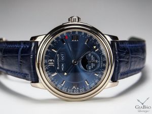 ĐỒNG HỒ BLANCPAIN LÉMAN MOONPHASE COMPLETED CALENDAR BLUE DIAL (lướt)