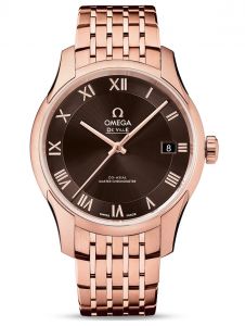 Đồng hồ Omega De Ville Hour Vision 433.50.41.21.13.001 43350412113001 Sedna Gold