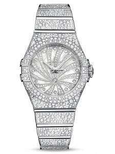 Đồng hồ Omega Constellation 12355312055007 123.55.31.20.55.007 Diamond White Gold