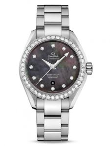 Đồng hồ Omega Aqua Terra 23115342057001 231.15.34.20.57.001 Mother of Pearl Diamond