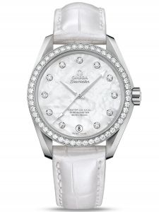 Đồng hồ Omega Aqua Terra 23118392155001 231.18.39.21.55.001 Mother of Pearl Diamond