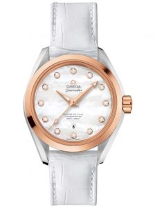 Đồng hồ Omega Aqua Terra 23123342055001 231.23.34.20.55.001 Mother of Pearl