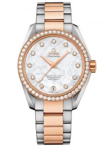 Đồng hồ Omega Aqua Terra 23125392155001 231.25.39.21.55.001 Mother of Pearl Diamond