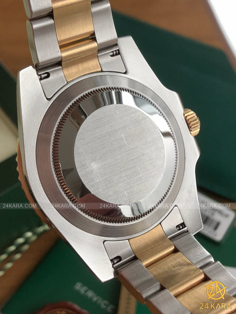 Đồng hồ Rolex Submariner Date 40mm 116613LB Gold Steel Demi vàng mặt xanh - Lướt
